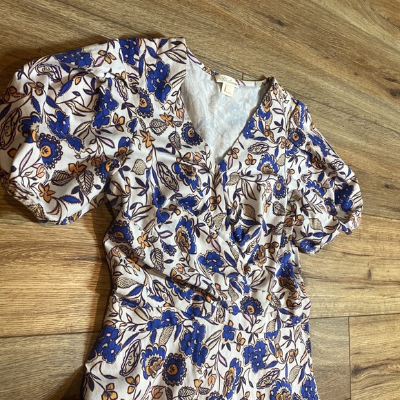 Shoshanna Katarina floral puff-sleeve dress - Picture 4 of 7